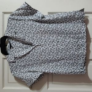 Banana Republic Factory Collared Silky Blouse